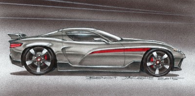 DA01 Supercar – Steel Gray