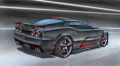 DA09 Supercar Charcoal